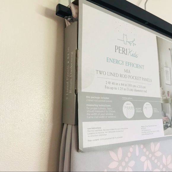 NWT Curtains - Room Darkening Pocket Panels - Picture 5 of 6